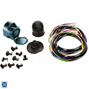Elektrosatz für AHK Anhängerkupplung 13 polig UNIVERSAL + Schutzkappe - Bild 1 von 3