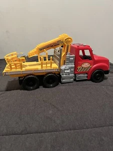 Large Toy Semi Truck Logging Truck Log Hauler, 21”. With Engine And Hydro Sounds - Picture 1 of 9