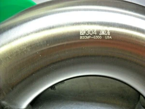 Abrazadera de acero inoxidable de 3" Dixon B2CMP-0300 90 grados 304, montaje de codo - Imagen 1 de 5