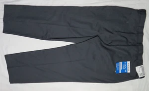 HAGGAR MEN PANT 42x30 CHARCOAL HEATHER COOL 18 PRO CLASSIC FIT 4-WAY STRETCH NWT - Picture 1 of 8