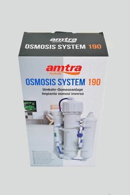 Amtra Osmosis Système 190 Umkehr-Osmoseanlage Aquariumwasser Osmosis Eau • 89.04€