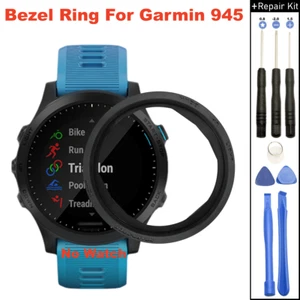 Do Garmin Forerunner 945 Ramka zegarka Pierścień Metalowa rama Cover Case Wymiana - Zdjęcie 1 z 3