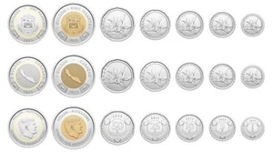 Curazao & St. Martín Full Set Coins 2025 Km New Sc Unc - Imagen 1 de 2