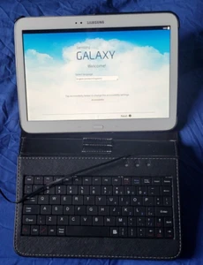 Samsung Galaxy Tab 3 10.1 GT-P5210 White Android Tablet ex cond - Picture 1 of 13