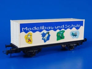 ** ROCO H0 - wagon conteneur Modellbau und Schule ** - Bild 1 von 4