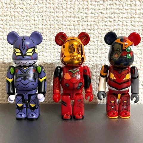 Bearbrick SF Evangelion EVA 2 13 Asuka 100% SET Lot 3 BE@RBRICK MEDICOM TOY Cover