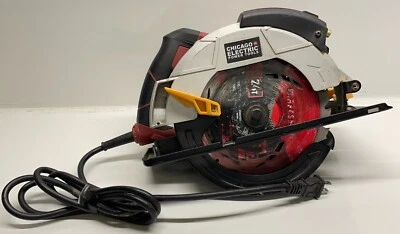 Chicago Electric Corded Electric Circular Saw W/ Laser Guide System - Image 1 of 4