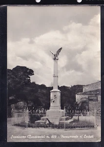 Cartolina Sassinoro Benevento Monumento ai Caduti QB96 - Picture 1 of 1