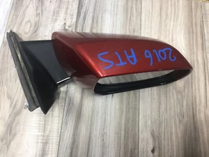 2014-2018 CADILLAC ATS RH PASSENGER SIDE VIEW POWER MIRROR ASSEMBLY OEM RED - Picture 1 of 6