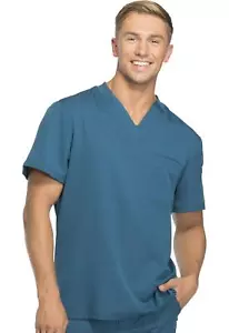 Dickies Dynamix Scrubs for Men, DK610, Size: L, Caribbean Blue - Picture 1 of 8