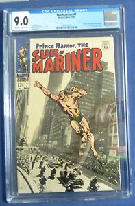 Sub-Mariner #7 (CGC 9.0) (1968, Marvel) [b] HIGH GRADE!