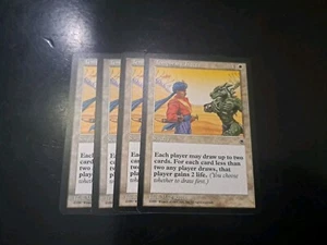 4 MTG-Temporary Truce Portal Magic The Gathering LP/NM - Picture 1 of 1