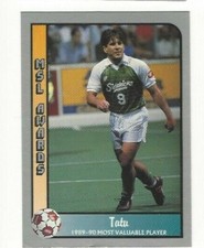 RARE Dallas Sidekicks TATU MSL 1989-90 MVP AWARD Pacific Set Trading Card #210 