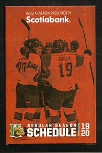 Halifax Mooseheads--2019-20 Pocket Schedule--Home Depot--QMJHL