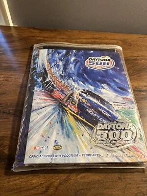 49º PROGRAMA DE RECUERDOS DE CARRERAS DAYTONA 500, PÓSTER DE DALE WONHARDT, ALINEACIÓN, NASCAR '07 Foto 1 de 4