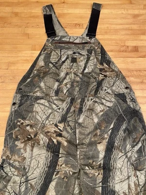 Liberty CAMO Bib Overalls Realtree Hardwoods 20-200 Camouflage Hunting Size 46 R - Image 1 of 4