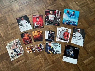 Lot of (27) 2025 NTT IndyCar Series Autographed/Signed Driver Hero Cards - Image 1 of 4