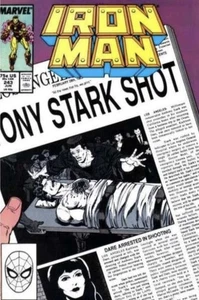 IRON MAN #243 (1989) Barry Windsor-Smith, Justin Hammer, Tony Stark Paralyzed… - Picture 1 of 1