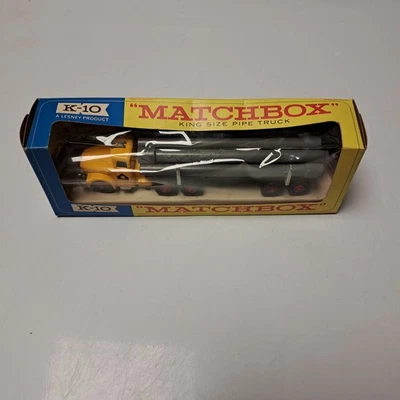 Vintage Matchbox SpeedKings K-10 King Size Pipe Truck M681 - Image 1 of 4