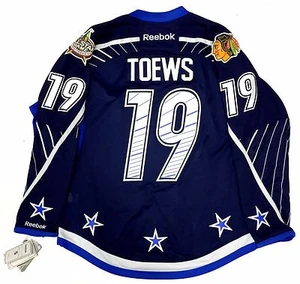 JONATHAN TOEWS CHICAGO BLACKHAWKS REEBOK PREMIER 2012 NHL ALL STAR JERSEY NEW - Picture 1 of 5