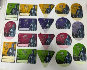 Michael Jackson 1997 History Concert Tour Backstage Pass 18 PASS COLLECTION - Picture 1 of 18