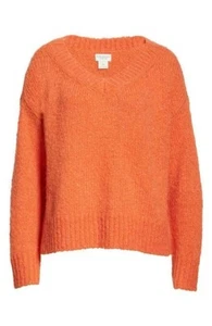 Club Monaco Teenie Sweater in Bengals Orange - Picture 1 of 5