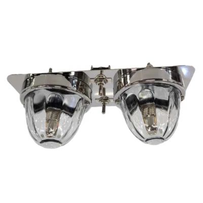 2010 & Older Peterbilt 386/387 Above Door Dome Light Watermelon (Bracket Only) - Image 1 of 4