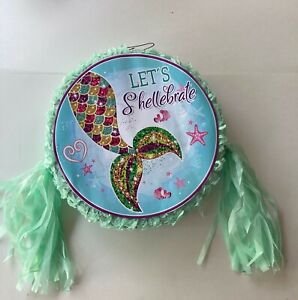 Pinata Mermaid Tail  .Bday Shell , Party Decoration FREE SHIPPING