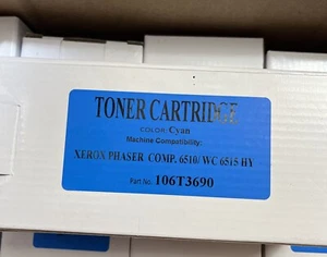 Replacement Cyan Toner Cartridge for Xerox Phaser 6510 & WorkCentre 6515 H Yield - Picture 1 of 4
