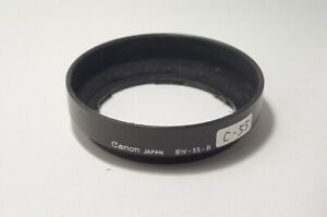 Canon Plastic Hood BW-55-B for FD 24&28mm As-Is [C-55]