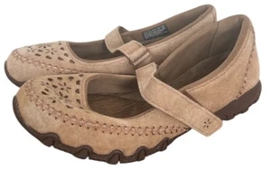 Skechers Relaxed Fit Air-Cooled Memory Foam Womens Mary Jane Sz 6.5 Leather - Picture 1 of 9