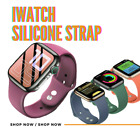 iWatch silicone strap for Apple Watch 6 5 4 3 2 1 SE 42mm-44mm Durable