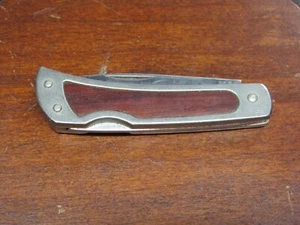 Parker Brothers Challenger Lock Back Wood Handle Pocket Knife 1091-Q - Picture 1 of 13