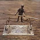 Srebrna miniatura tancerz linowy .835 srebro Holandia 1943-1944