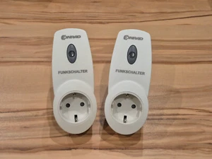 DOPPELPACK Conrad ELV FS20 ST-4 Funkschalter Schalter Funk Steckdose Stecke ST4 - Bild 1 von 2
