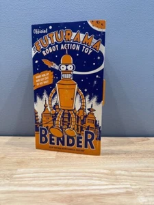 Futurama "Bender" Official wind-up Robot Action Figure Vintage 2000 Toy - Bild 1 von 3