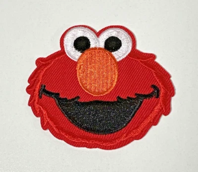 Elmo Embroidered Iron on Patch Appliqué - NEW
