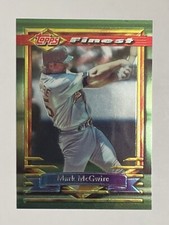 1994 Topps Finest Mark McGwire Oakland Athletics #78