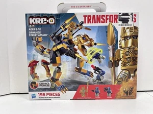 Kre-O Transformers Grimlock Street Attack Gold Optimus Prime Kreo A6955 - NEW! - Picture 1 of 6