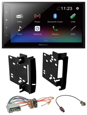 Pioneer USB Bluetooth DAB 2DIN MP3 Autoradio für Chrysler 300C Sebring Dodge Ave - Bild 1 von 4