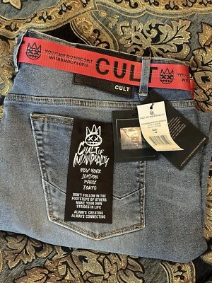 Cult of Individuality Rocker Slim Cinturón Elástico: Color: Estrés Talla 44 Foto 1 de 4