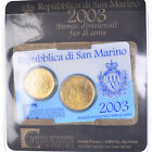 [#1037446] Saint-Marin, Set, 2003, Rome, 20c + 50c, MS