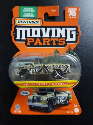 Matchbox Moving Parts: 1965 Land Rover Gen II Militär OVP - Bild 1 von 2