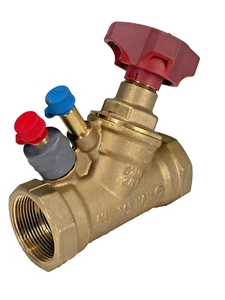 IMI-TA STAD 1-1/2" NPT Series 52-851-040 Brass Circuit Balancing Valve 150-psi - Picture 1 of 13