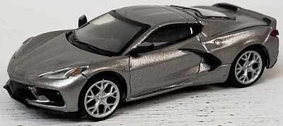 Brekina НОВЫЙ HO масштаб 1/87 2020 Chevrolet Corvette C8 в металлической серой отделке - Изображение 1 из 4