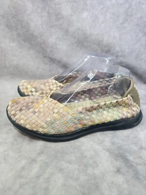 Zapato plano tejido sin cordones Bare Traps LEXIE pastel multicolor para mujer talla 8 informal Foto 1 de 4