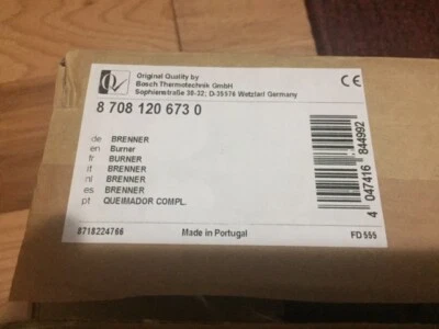 Bosch 8708120673 Quemador para calentador de agua Foto 1 de 2