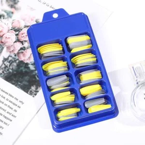 2 x100Pcs False Nail Tips Matte Full Cover Long Stiletto Fake Nails Art Manicure - Picture 1 of 6