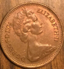 1974 UK GB GREAT BRITAIN NEW 1/2 PENNY COIN
