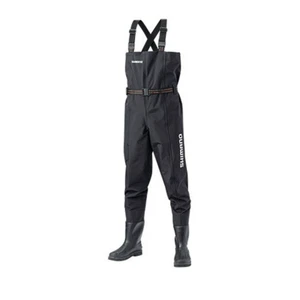 Shimano Hyper Wader FF-055T Black Felt Sole Chest High Size SS - 3L from Tokyo - Picture 1 of 7
